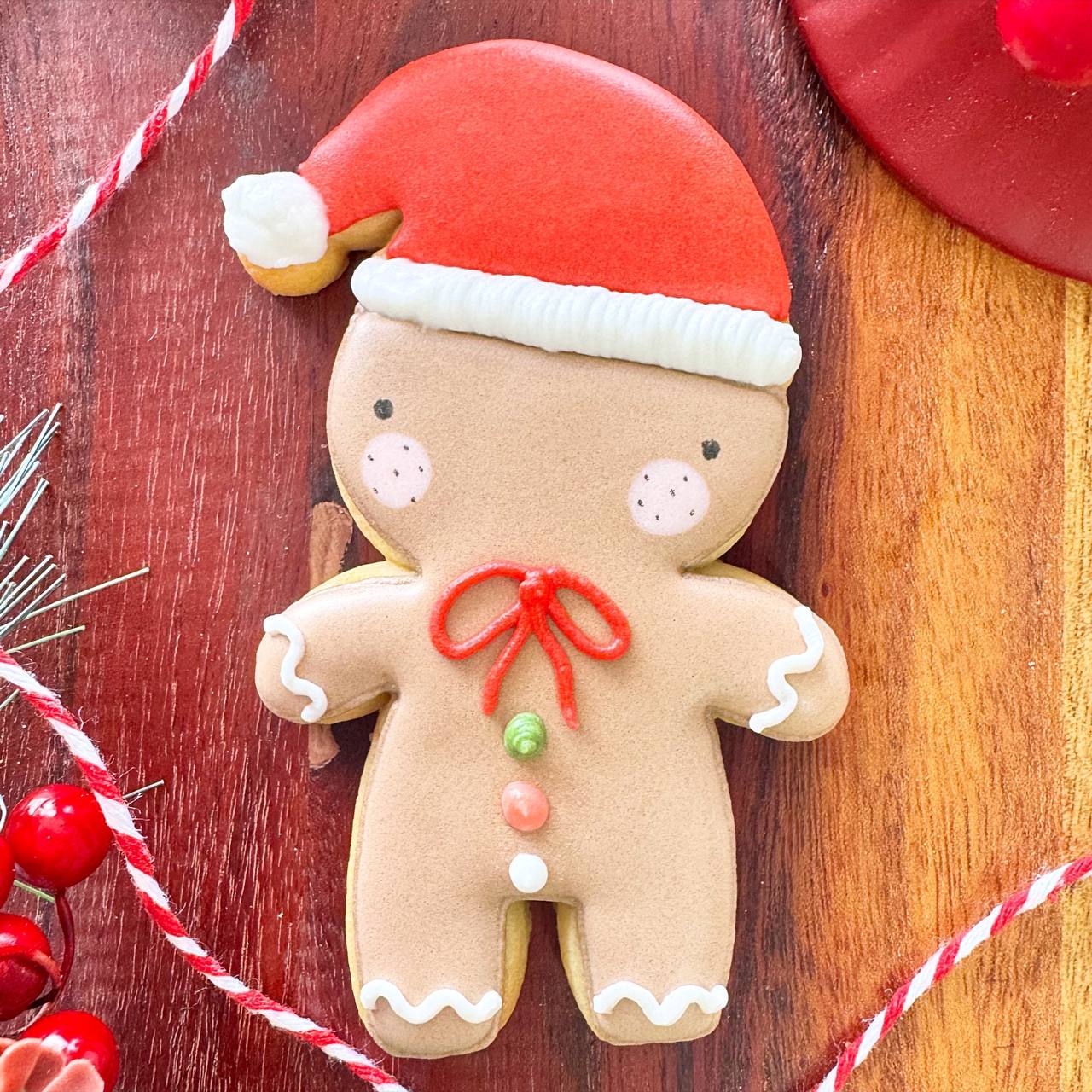 Gingerbread Man with Hat
