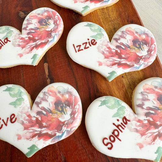 Place Card Cookies/ wedding/Bridal Shower Custom Cookies