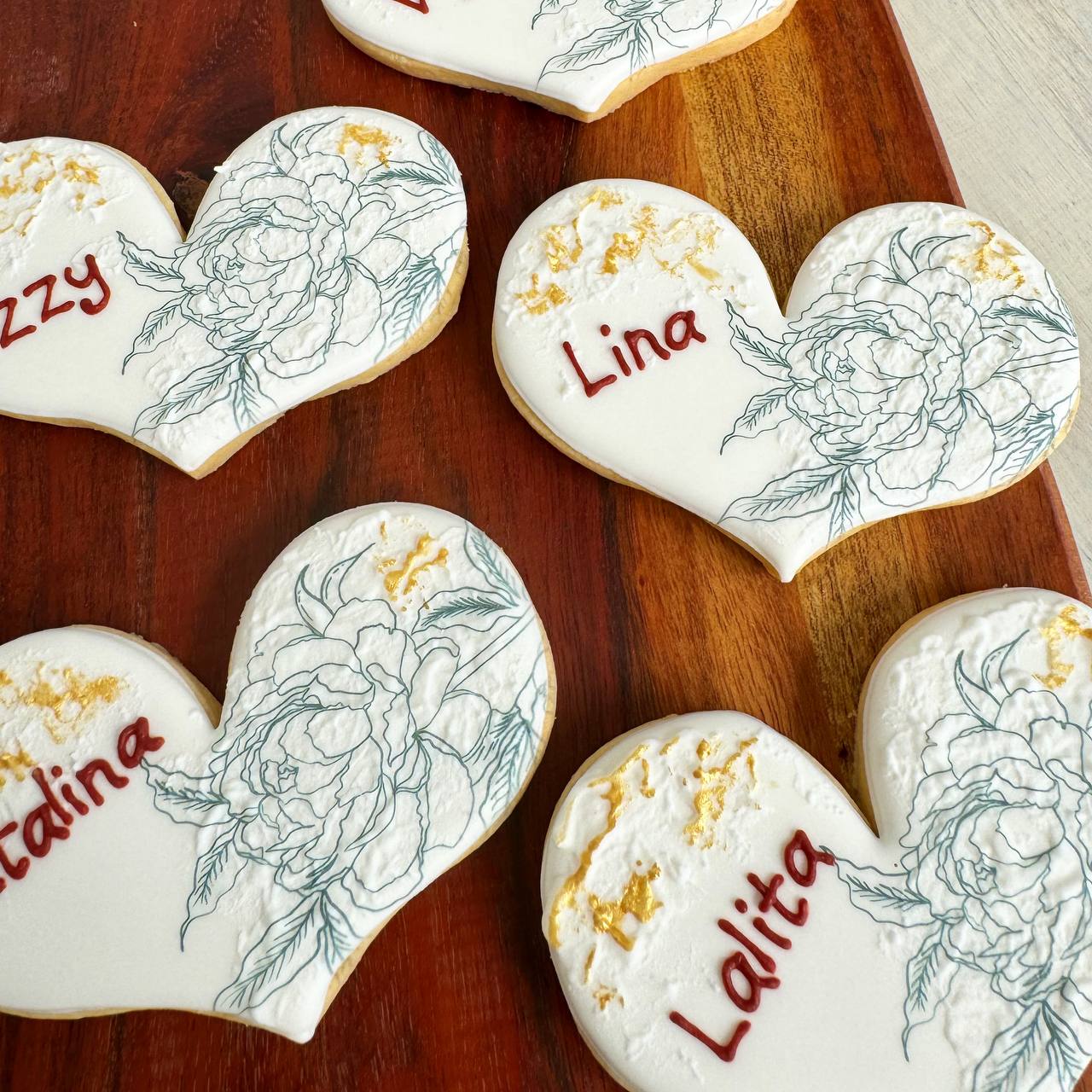 Place Card Cookies/ wedding/Bridal Shower Custom Cookies