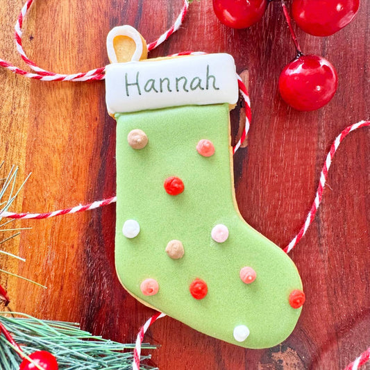 Personalised Stocking (green)