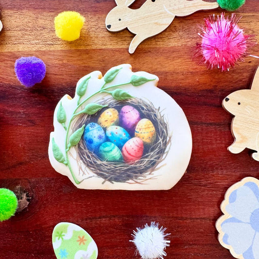 Easter Egg Nest Cookie