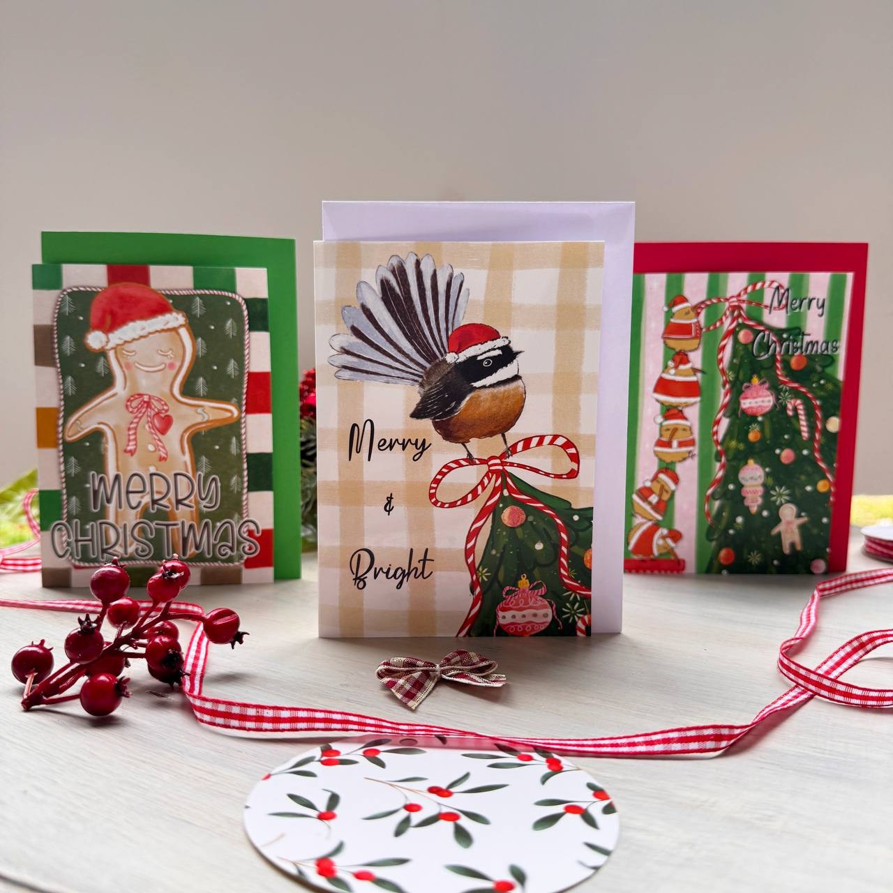 Christmas Greeting Card Bundle (3pc)