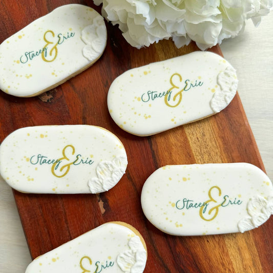 Wedding favors / Bridal Shower Custom Decorated Cookies #7