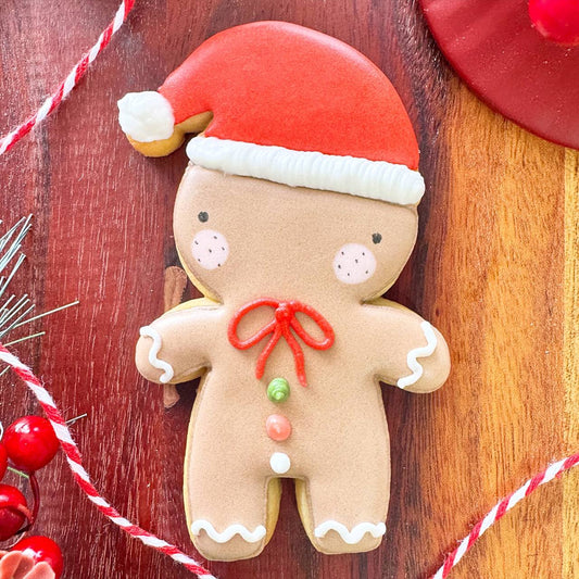 Gingerbread Man with Hat