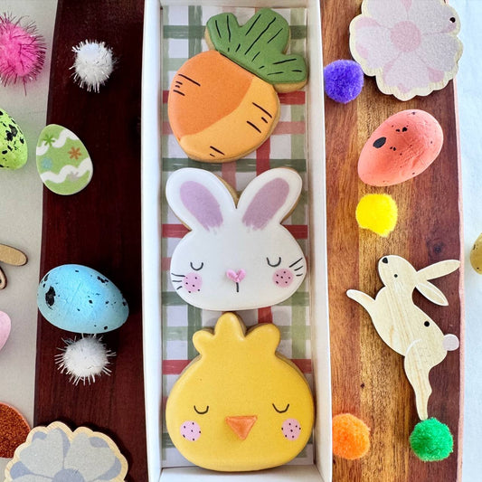 Bunny + Chick + Carrot Gift Set 3pc