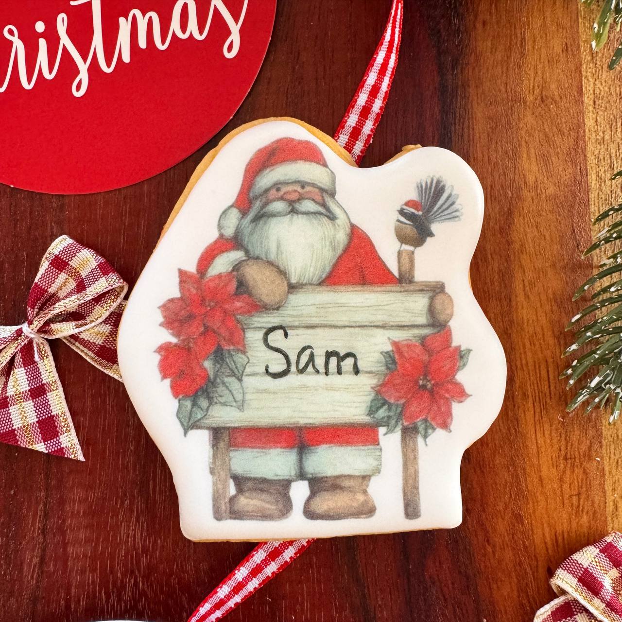 Personalised Santa (red)