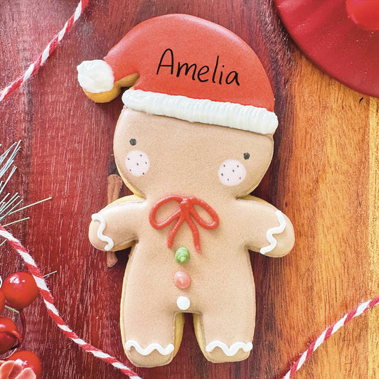 Personalised gingerbread man