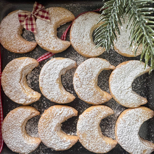 Moon Almond Crescents (1 dozen)