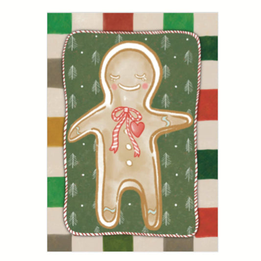 Christmas Tea Towel (Gingerbread Man)