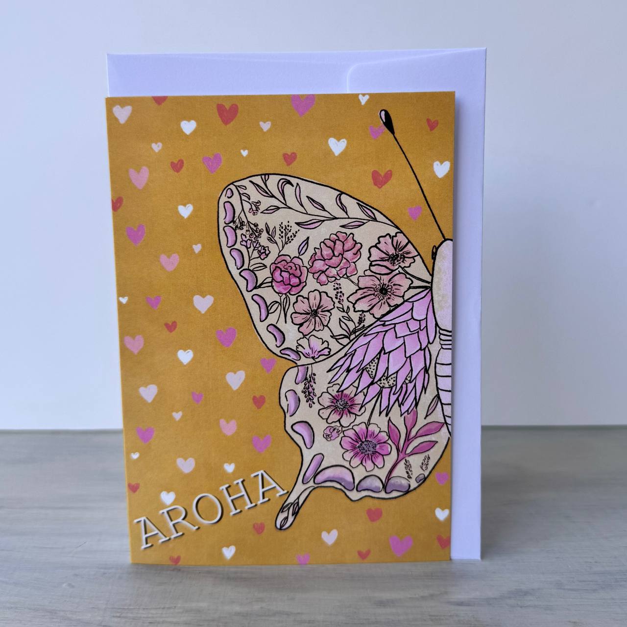 Greeting Card - Aroha Butterfly