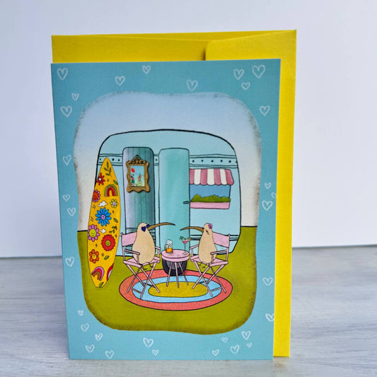 Greeting Card - Kiwi Camping Life